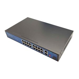Коммутатор Space Technology, ST-S165 Pro, PoE, 16 портов